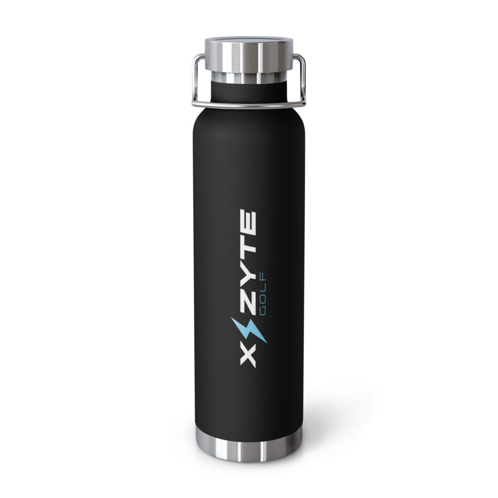X-ZYTE Copper Vacuum Insulated Bottle, Black